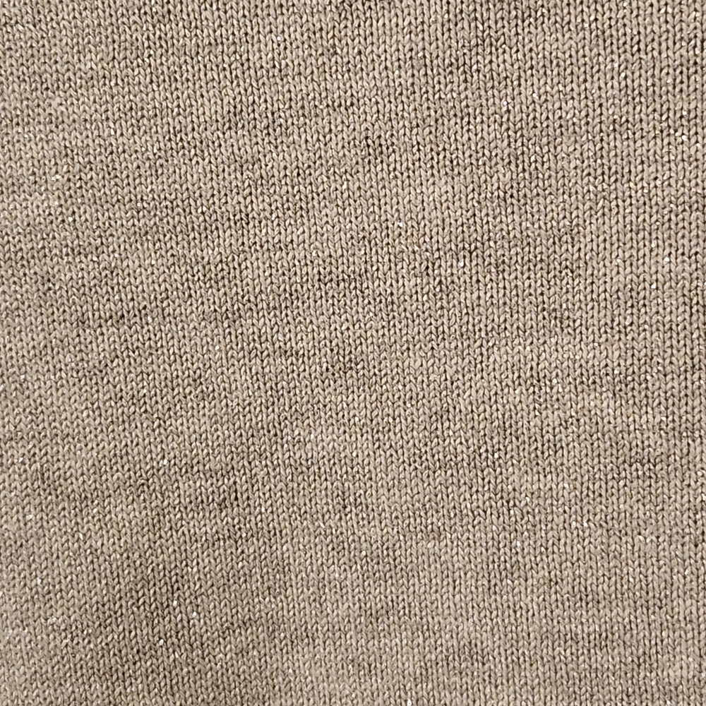 Croft And Barrow Silver Sparkle Gray Cardigan Sweater Medium - Picture 7 of 9